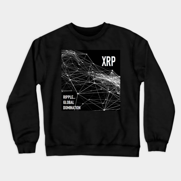 Ripple XRP Crewneck Sweatshirt by DigitalNomadInvestor